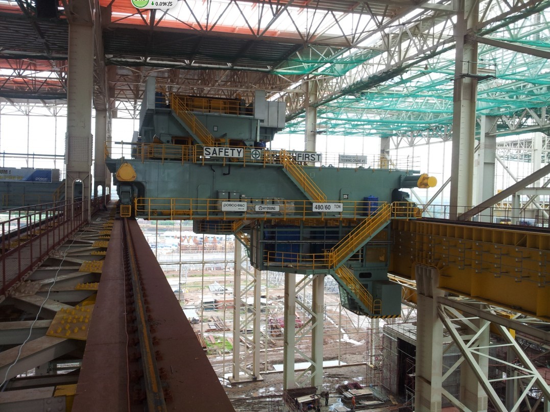 480t 鑄造起重機